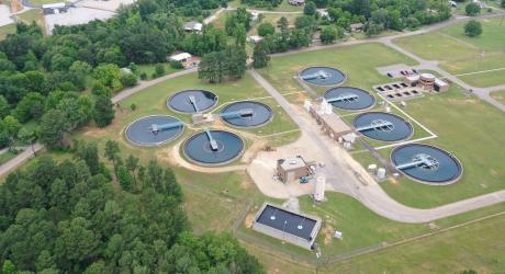 Sabine River water Treatment Plant Longview Texas