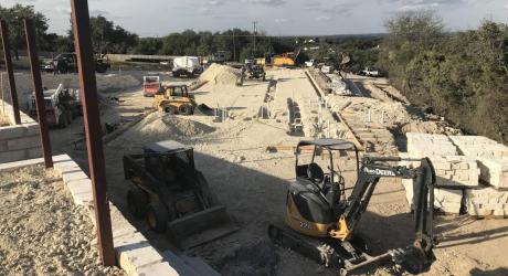 Dripping Springs Austin Java Restaurant and Warehouse Site Design
