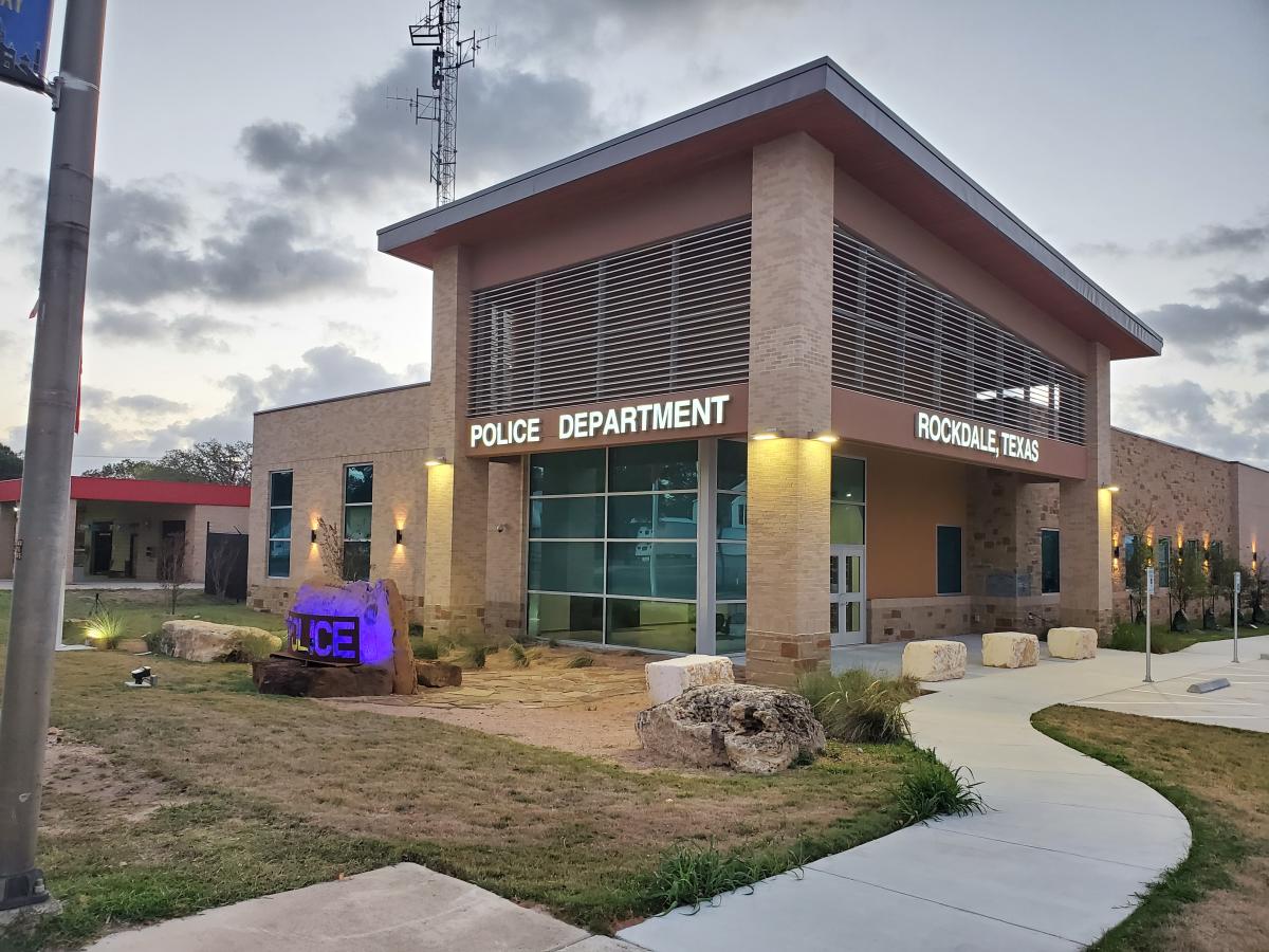 Rockdale Texas Police Station Architecture KSA