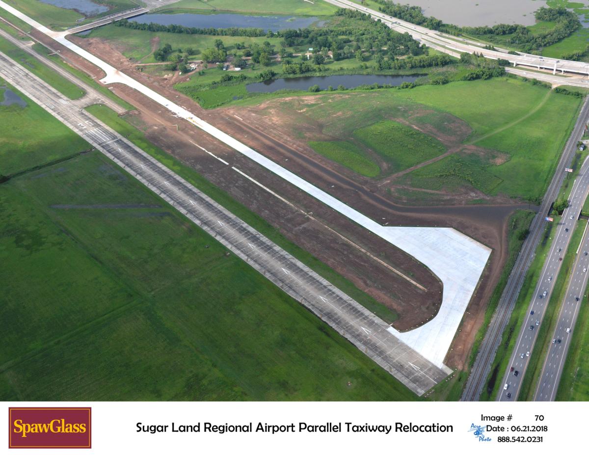 Taxiway Relocation Sugar Land Texas Airport