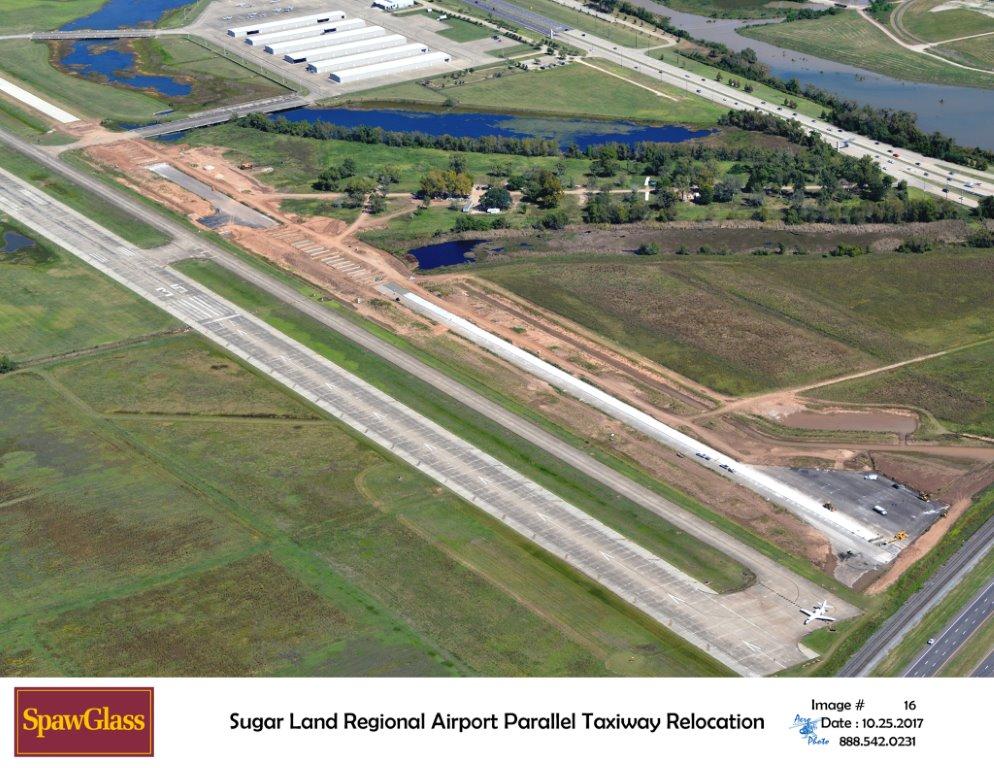 Taxiway Relocation Sugar Land Texas Airport