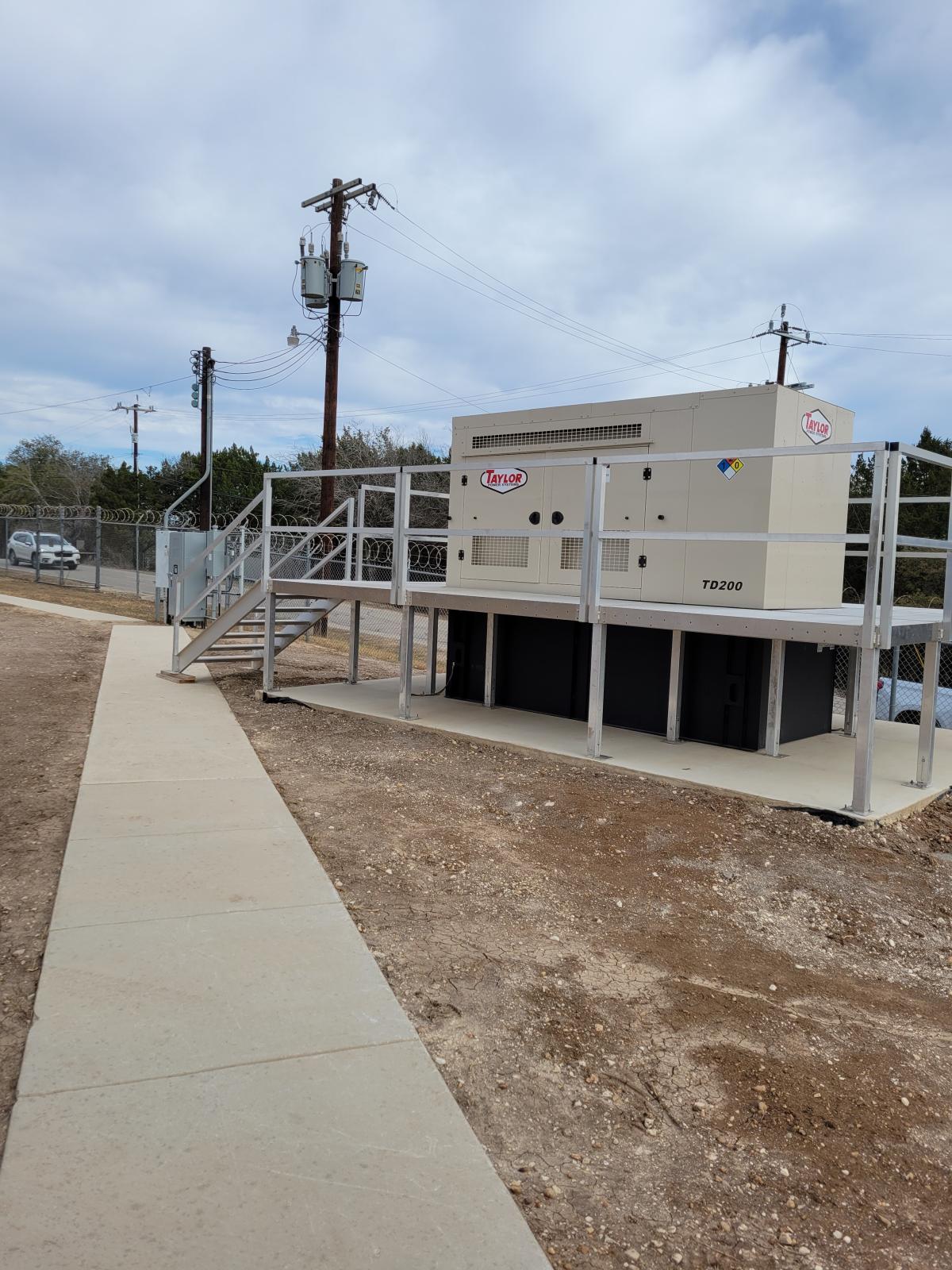 Emergency Generators for Water Sites