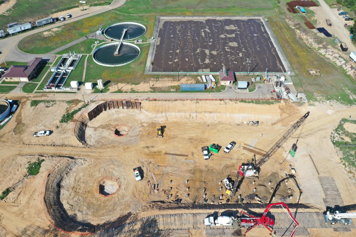 Wastewater Treatment Plant Rehab Mount Pleasant Texas