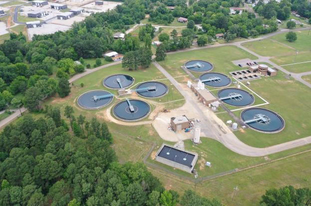 Sabine River water Treatment Plant Longview Texas