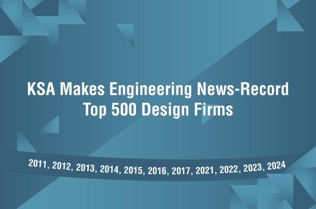 KSA Makes Engineering News-Record Top 500 Design Firms 2024