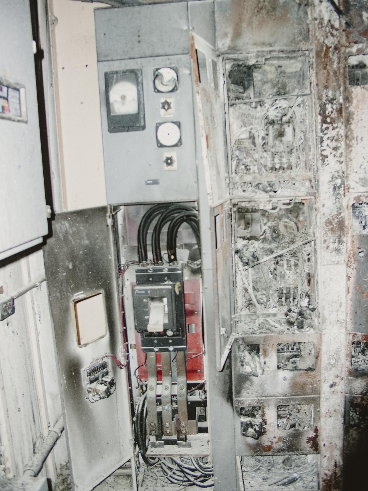 Arc Flash Electrical Panel